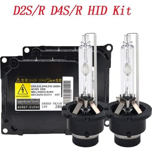Car Toyot a Lexu s Headlight D2S D4S HID Bulb Kit 35W 55W D2S Ballast 85967-51050 4300K 5000K 6000K D2S D2R D4S D4R Bulb Bulb