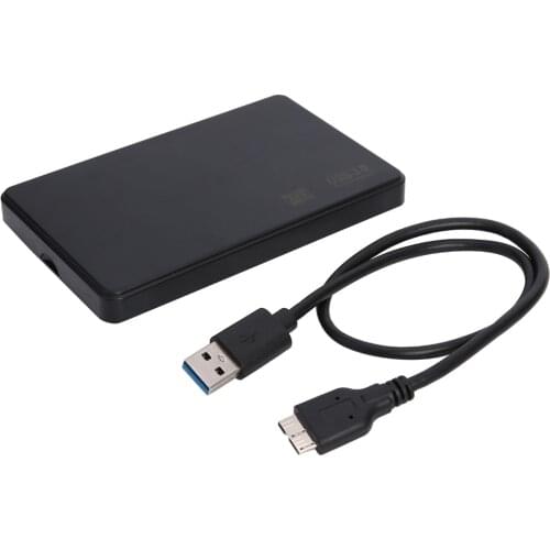 USB 3.0 Hard Drive Case Mobile Enclosure 2.5 inch Serial Port SATA HDD SSD Adapter External Box Support 3TB for Laptop Notebook