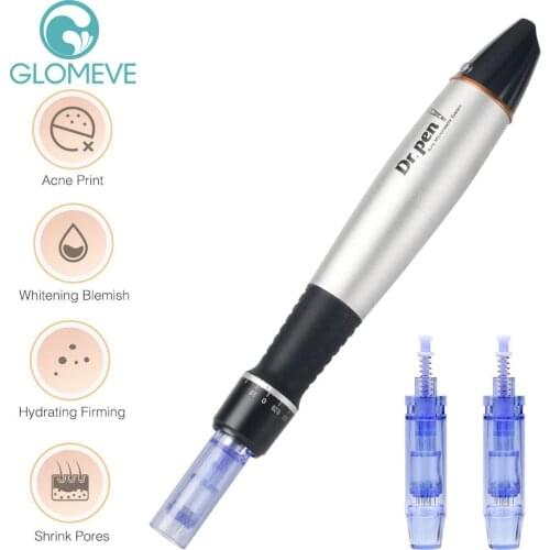 Dr.Pen A1 Derma Roller Bayonet Cartridge Skin Rejuvenation Scar Acne Removal SkinCare Machine Permanent Makeup Microneedling Pen