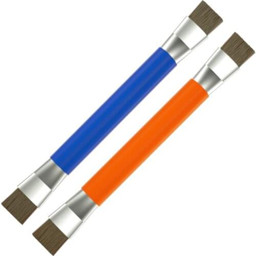 Double Head Anti-static Brush PCB Mainboard Rework ESD Brush For Mobile Phone PCB BGA CHIP IC Repair Soldering Clean up the dust