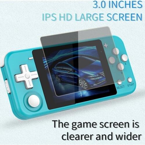 Powkiddy Q90 Retro Handheld Game Player 3.0 Inch Ips Screen 16gb Dual Open Source System Portable Pocket Mini Video Game Console