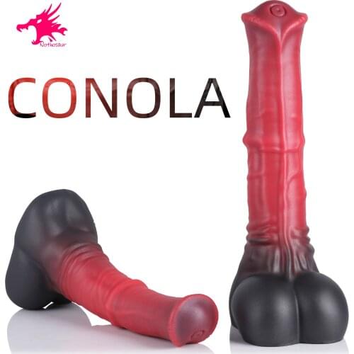 Nothosaur Large Anal Sex Toys Butt animal fantasy Dildo Massage For Men and women Big Anal Beads