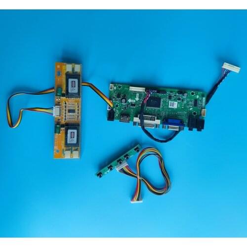 Kit for CLAA215FA01/CLAA215FA01A/CLAA215FA01 V2 1920×1080 LVDS 4 lamps DVI VGA 21.5" M.NT68676 Screen Controller board