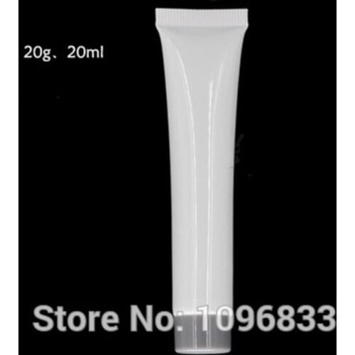 20G 20ML Medical Cream Hose, Cosmetics Packing Tubes, Gel BB Cream Soft Bottles, Hand Cream Packaging Bottles,100pc/Lot