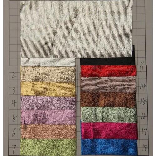 New high-quality synthetic PVC leather crack turtle pattern faux leather material wholesale