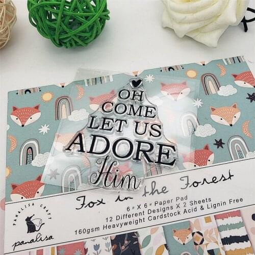 7.5x7.5cm Enjoy Life Clear Stamps Transparent Seal Silicone Seal TPR Christmas Wedding Roller Stamps DIY Scrapbook Album Card