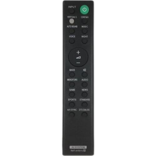 RMT-AH501U Remote Control Replacement for Sony AV System HT-X8500 HTX8500