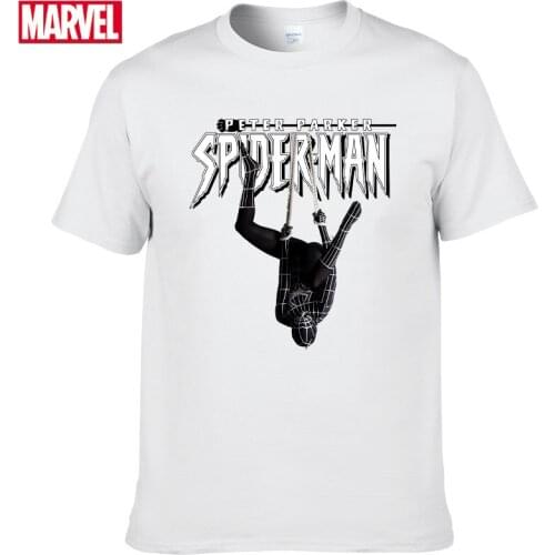 Marvel The Avengers spiderman t shirt Comfortable Breathable 100% cotton Fashion clothes for teens Summer oversized t shirt #81