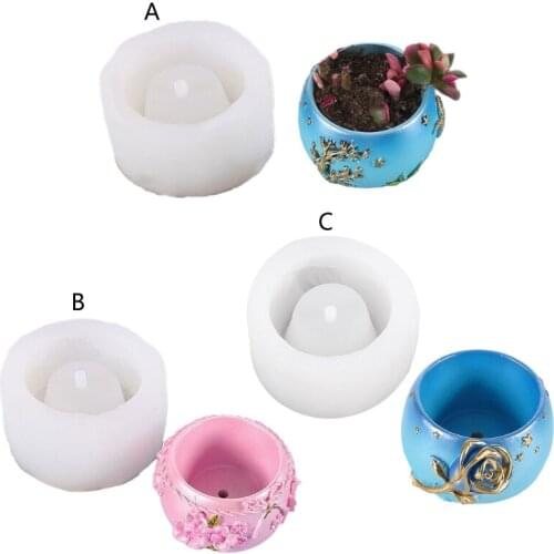 Resin Silicone Mold Jewelry Storage Tray Bowl Epoxy Resin Mold Mold Suitable for Diy Crafts Jewelry Container Home Decor