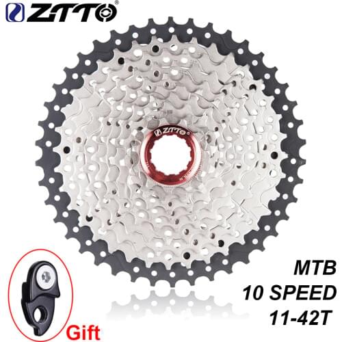 ZTTO Bicycle Freewheel 10 Speed 11-42T MTB Freewheel Mountain Bicycle Cassette 10speed Bike parts Sprockets