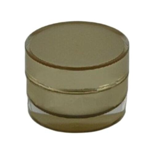 15g gold acrylic round cream bottle,cosmetic container,,cream jar,Cosmetic Jar,Cosmetic Packaging