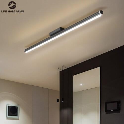 Gold&Black Modern Led Ceiling Lamp Metal Chandelier Ceiling light for Living room Dining room Kitchen Aisle Lamp Corridor Light