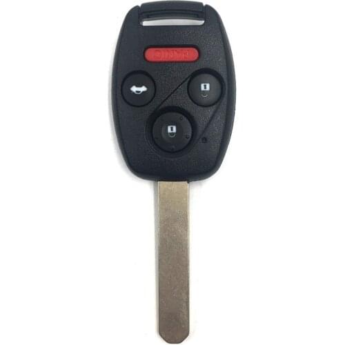 3+1 Buttons Remote Car Key 313.8MHz ID46 Chip for H-onda CRV 2008-2012 With Logo