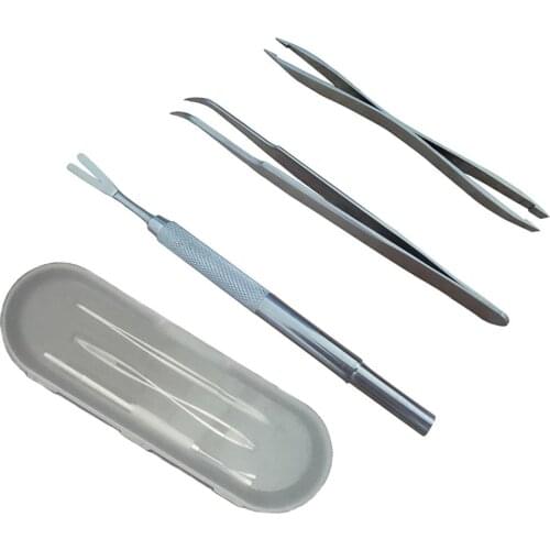 3pcs/2pcs/set Pet Flea Remover Tool Dog Ticks Remover Cat Tick Tongs Quick Safe Cat Dog Stick Tweezers Tick Off Pet Grooming Use