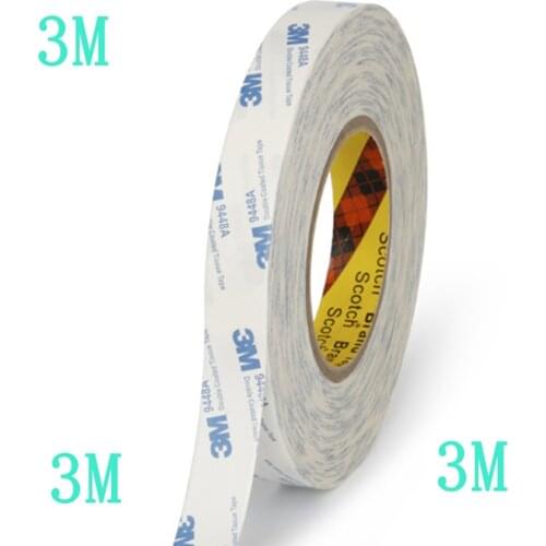 6mm*50m), 3M double-sided adhesive super strong no mark double-sided tape 3M9448 black double-sided adhesive tape
