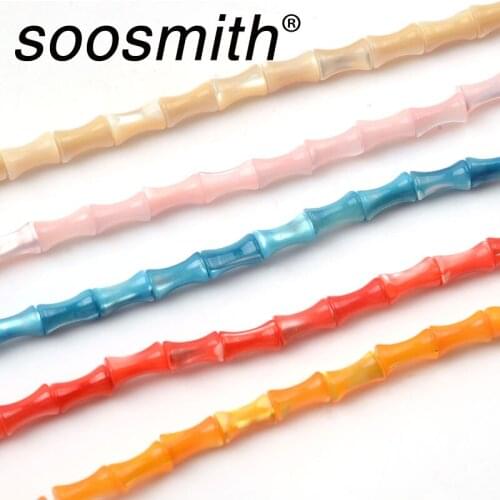 4x7mm Bone shapenatural Horseshoe snail shell beads Colored spacer beads For Jewelry Making DIY Accessorie Wholesale length:38cm