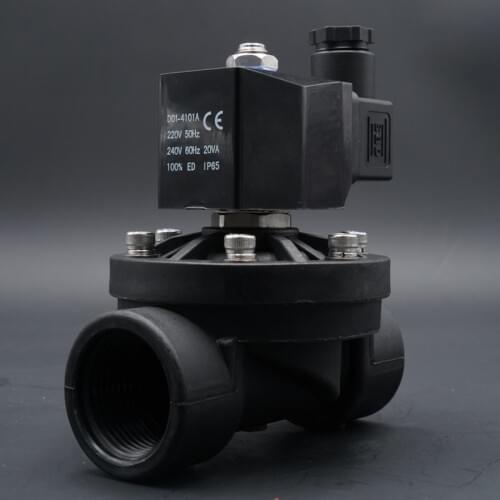 Valve solenoid valve, water valve, plastic valve Normally closed /open,1/4" 3/8" 1/2" 3/4" 1" 2" ,G or NPT Thread