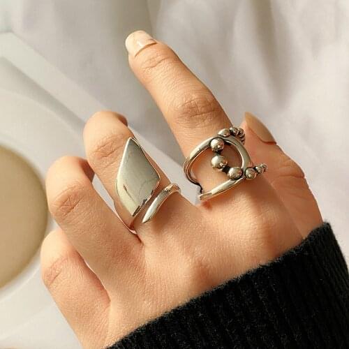 Women's Silver Rings FNIO China