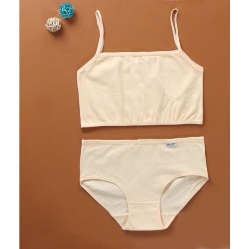 New Kids Underwear Model Cotton Girls Tank Top Panties Candy Color Undershirt Girls Singlet Baby Camisole Bra Tops Sport Undies