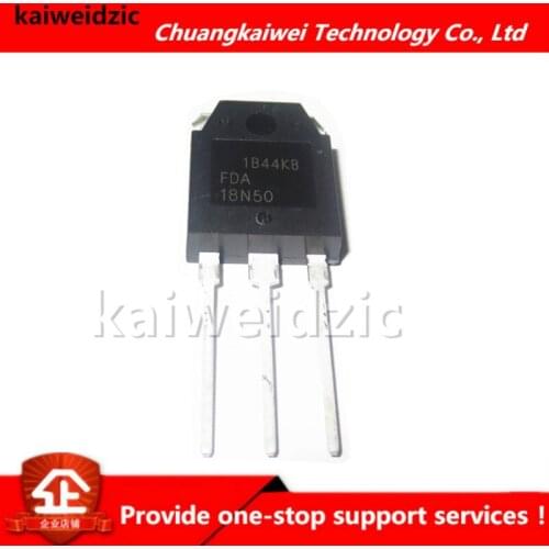 Kaiweikdic New imported original FDA18N50 18N50 18A500V TO-3P MOSFET commonly used in power switch Integrated circuit
