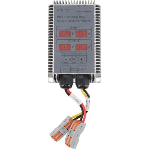 MPPT Step-Downcharge Controller Real-Time Tracking Solar Battery Recharging Controller LED Display Output Voltage