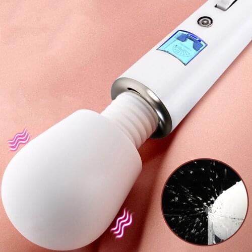 Powerful Magic Wand Vibrators for women Clitoris Stimulator AV Stick G Spot Massager Female Masturbator Sex Toys for Woman