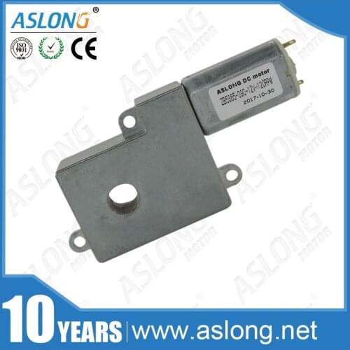 ASLONG new arrival 2017 pure metal low rpm 8 volt 12volt micro high torque dc gear motor for fingerprint lock,robot