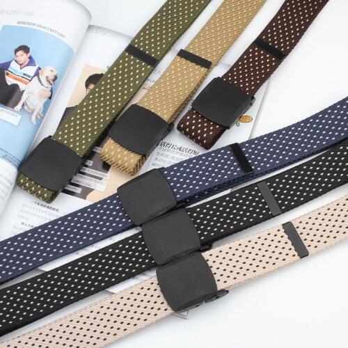 Automatic Buckle Nylon Belt OutdoorTravel Tactical Waist Belt Unisex Cinturon ceinture tissu homme Canvas Ceinture Femme