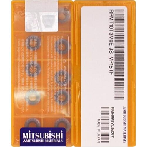RPMT10T3MOE-JS VP15TF 100% Original carbide insert with the best quality 10pcs/lot free shipping