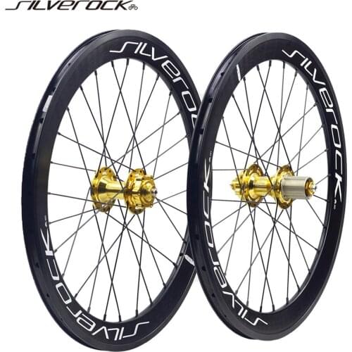 SILVEROCK SR42 Alloy Wheels 451 20" 1 1/8" CHOSEN Hubs Disc Brake 28Holes for Fnhon Blast NEO AIRA Folding Bike Minivelo 8-10s