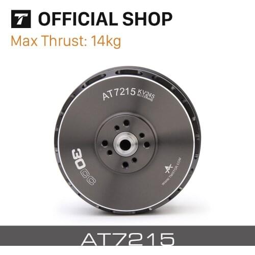 T-motor AT 7215 AT7215 KV200 KV220 KV245 KV270 Brushless Motor For RC Drone Fixed Wing 120E-170E Aircraft, 30-40CC