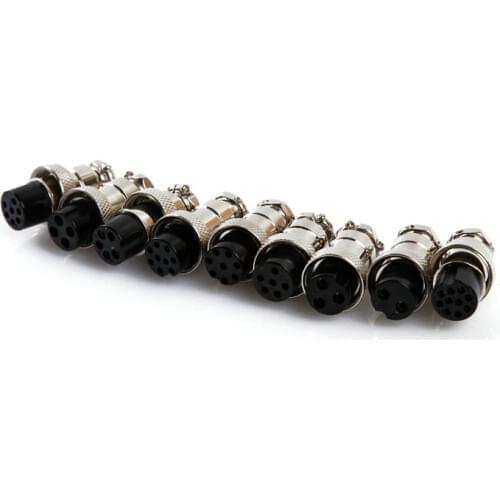 Only Female Plug connector 5/8" GX16 Aviation Circular Connector 2 Pin female pin connector 3pin4pin5pin6pin7pin8pin9pin10pin