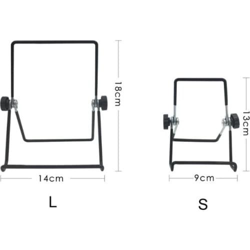 Universal Mobile Phone Holder 180° Adjustable Angle Foldable Metal Wire Stand Mount For Cellphone Tablet PC Book Desk Support