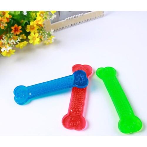 Funny Puppy Chew Toys Pet Bite Toy Interactive Dog Toys Bone Shape for Small Medium Dogs Playing Training Chihuahua Pet Products
