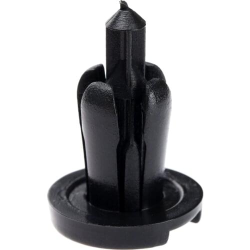 50Pcs Auto Fastener Car Clips 10m Hole Bumper Hood Fender Splash Guard Retainer Clip Push Door Trim Panel Clip For Honda Acura