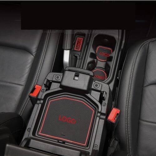 Auto Accessories Protective Decorated Doors Groove Mat Cup Pad For Jeep Wrangler JL 2018 AAA210