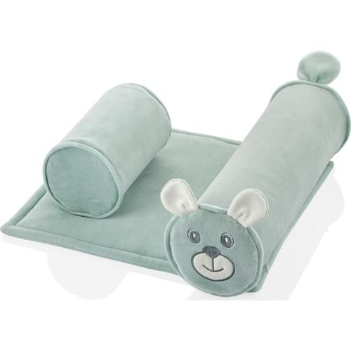 Babyjem Embroideried Side Lying Pillow Dog cradle--down or sideways prevent fall baby grows adjustable