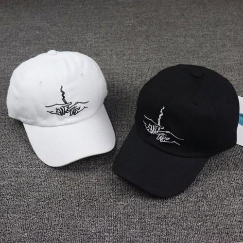 New Unisex Letter Finger Baseball Cap Rebound Cotton Cap Hip Hop Outdoor Summer Hat Ladies Hat Mens Adjustable Casual Gorras