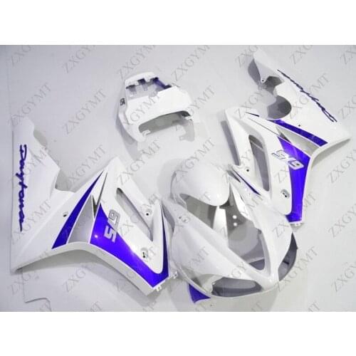 Bodywork for Triumph 675 2009 - 2012 Blue White Body Kits Daytona 2011 Fairings for Triumph 675 2012