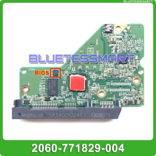 HDD PCB circuit board 2060-771829-004 for WD 3.5 SATA hard drive repair data recovery
