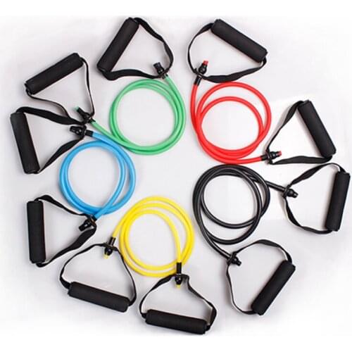 Fitness Bands One-word Rally Multifunctional Latex Pull Rope Gym Equipment Resistance Bands Fitness Figure 8 Pull Chest Expander