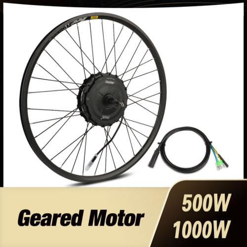 Motor wheel 1000W Electric bicycle 48V Hub motor 500W Ebike Geared motor MXUS XF19R Rear Motor Powerful 26" 27.5" 700C