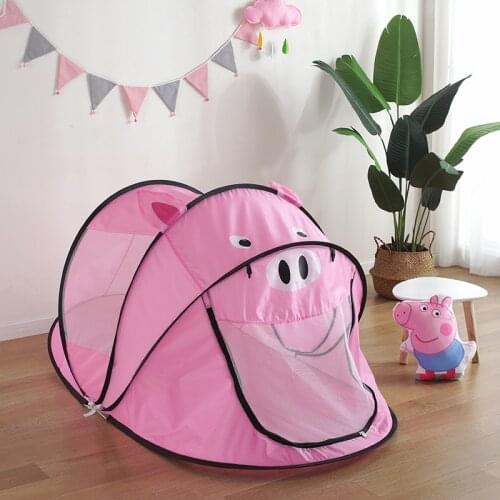 Childrens Foldable Tent Quick Open Indoor Dollhouse Baby Play House Small House Game Ball Pool Tent