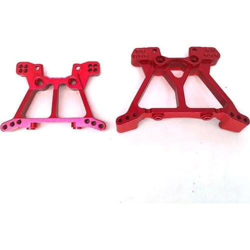 Front Rear Shock Absorbers for Traxxas 1/10 Slash 4x4 4WD Replacement Shock Towers Durable Metal RC Car Upgrade Parts