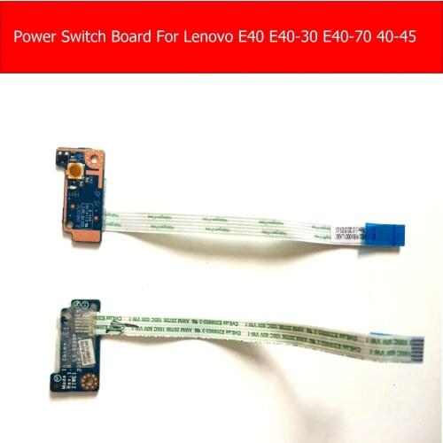 Genuine On/Off Power Board For Lenovo Thinkpad E40 e40-30 e40-70 e40-45 LS-B099P Switch Button Jack Board replacement parts