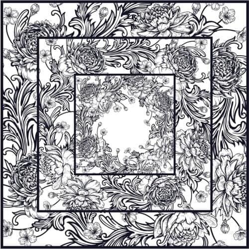 DABOXIBO Chrysanthemum Background Clear Stamps Mold For DIY Scrapbooking Cards Making Decorate Crafts 2020 NEW Arrival