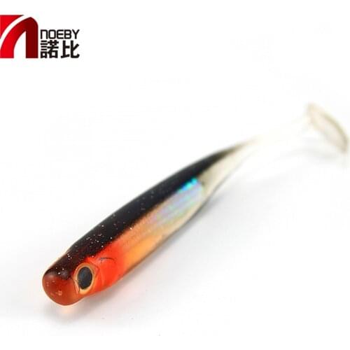 NOEBY 115mm 5.4g Silicone Bait Fishing Rubber Shad Lure Everything for Fishing W8024