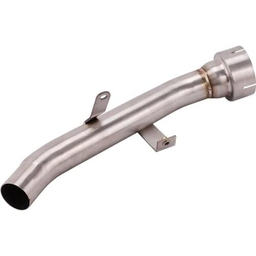 Slip On Motorcycle Exhaust Middle Link Pipe Mid Tube Stainless Steel Exhaust System For Suzuki GSXS1000 1000F 2015-2020