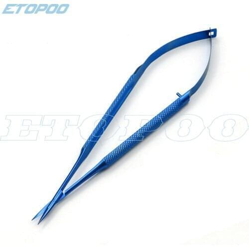 Titanium Ophthalmic Instruments 12.5 cm micro scissors, Conjunctiva Toothed, Forceps Probes,Hooks ,Spatulas, Speculums tweezers