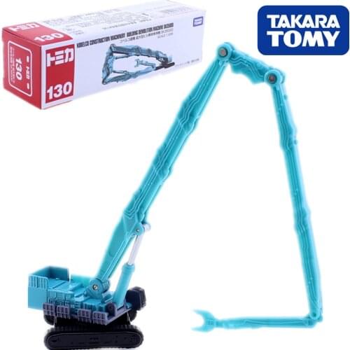 TOMICA KOBELCO Construction MACHINEry Building Demolition Machine SK3500D 1/228 No.130 Takara Tomy Diecast Hot Pop Car Toy Model